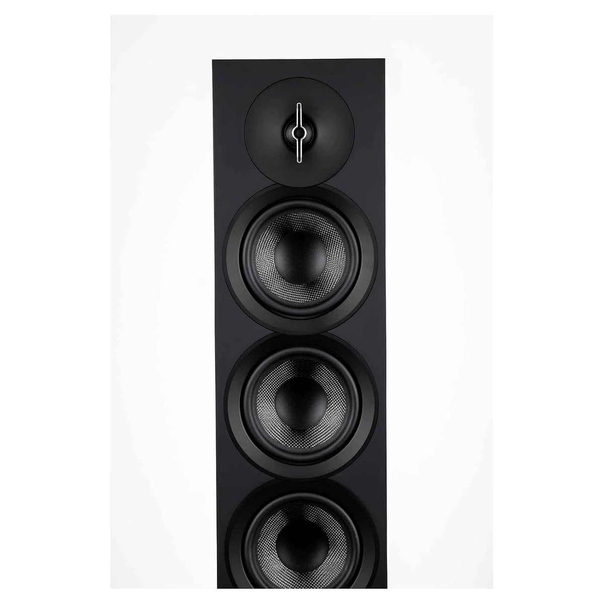 ELAC Debut 3.0 Floorstanding Speaker - 1” Aluminum Dome Tweeter, Aramid Fiber Midrange & Dual Aramid Fiber Woofers - 3-Way Bass Reflex - to 38KHz Response