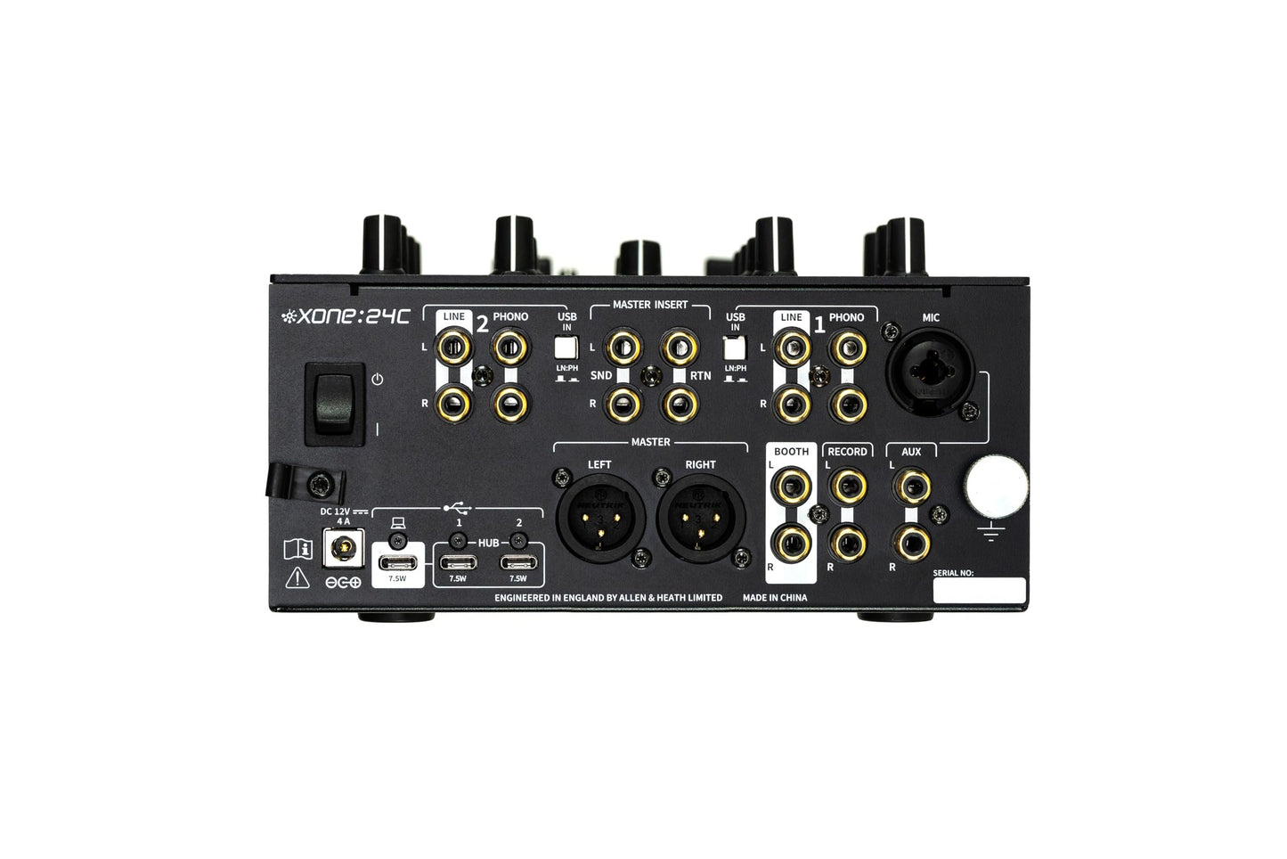XONE:24C Analogue 2+1 Channel DJ Mixer with Interface