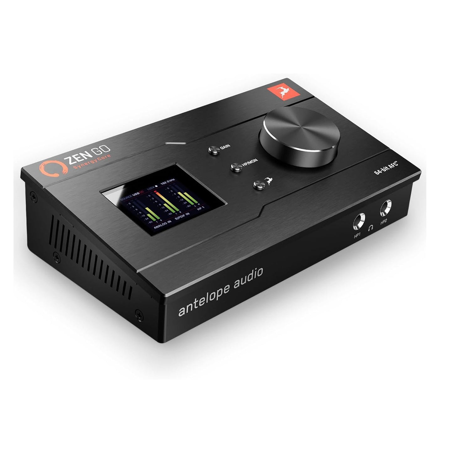 Zen Go Synergy Core, Audio Interface, 4x8 Bus-Powered Thunderbolt 3 Interface for Recording, with Onboard Real-Time Audio Recording Effects, XLR Interface, Suitable for Podcast Set Up - Antelope Audio