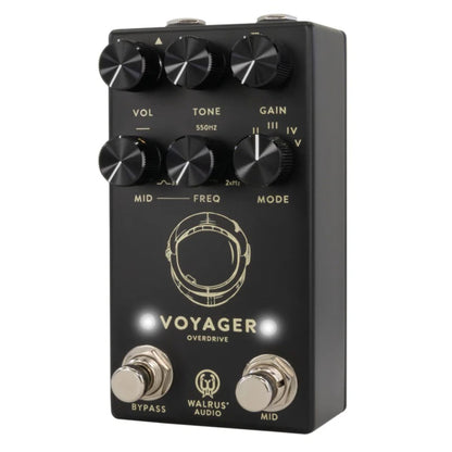Walrus Audio Voyager MKII Pre-Amp Overdrive Pedal, Black