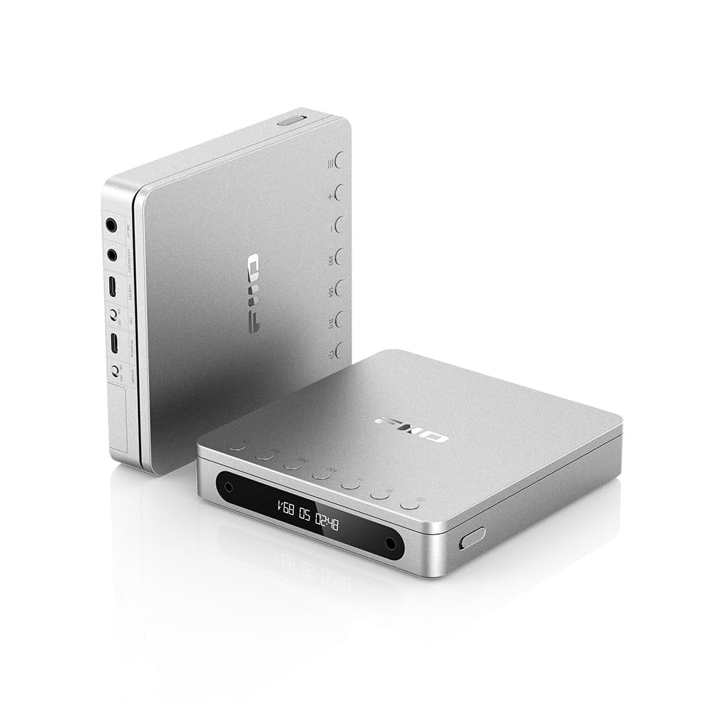 FiiO DM13 Multifunctional Portable Stereo CD Player with Long-Lasting Battery, Supports USB Ripping, Optical/coaxial/3.5mm/4.4mm outputs
