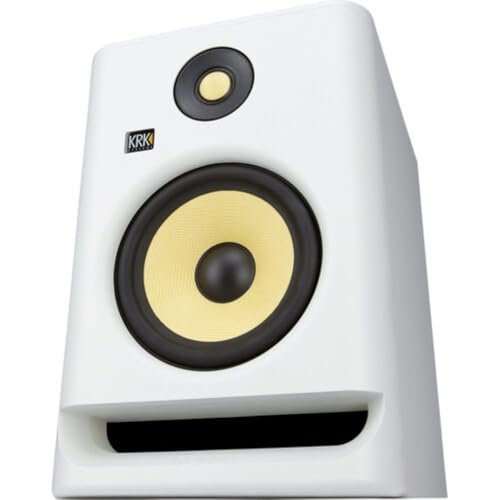 KRK ROKIT8G4WHITE 8" Studio Monitor White