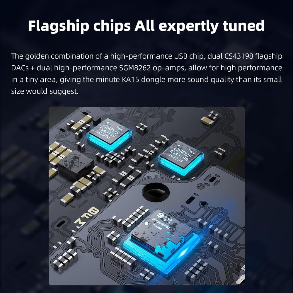 FiiO KA15 Portable DAC and Headphone Amplifier