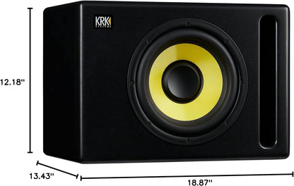 KRK S10.4 S10 Generation 4 10" 160 Watt Powered Studio Subwoofer