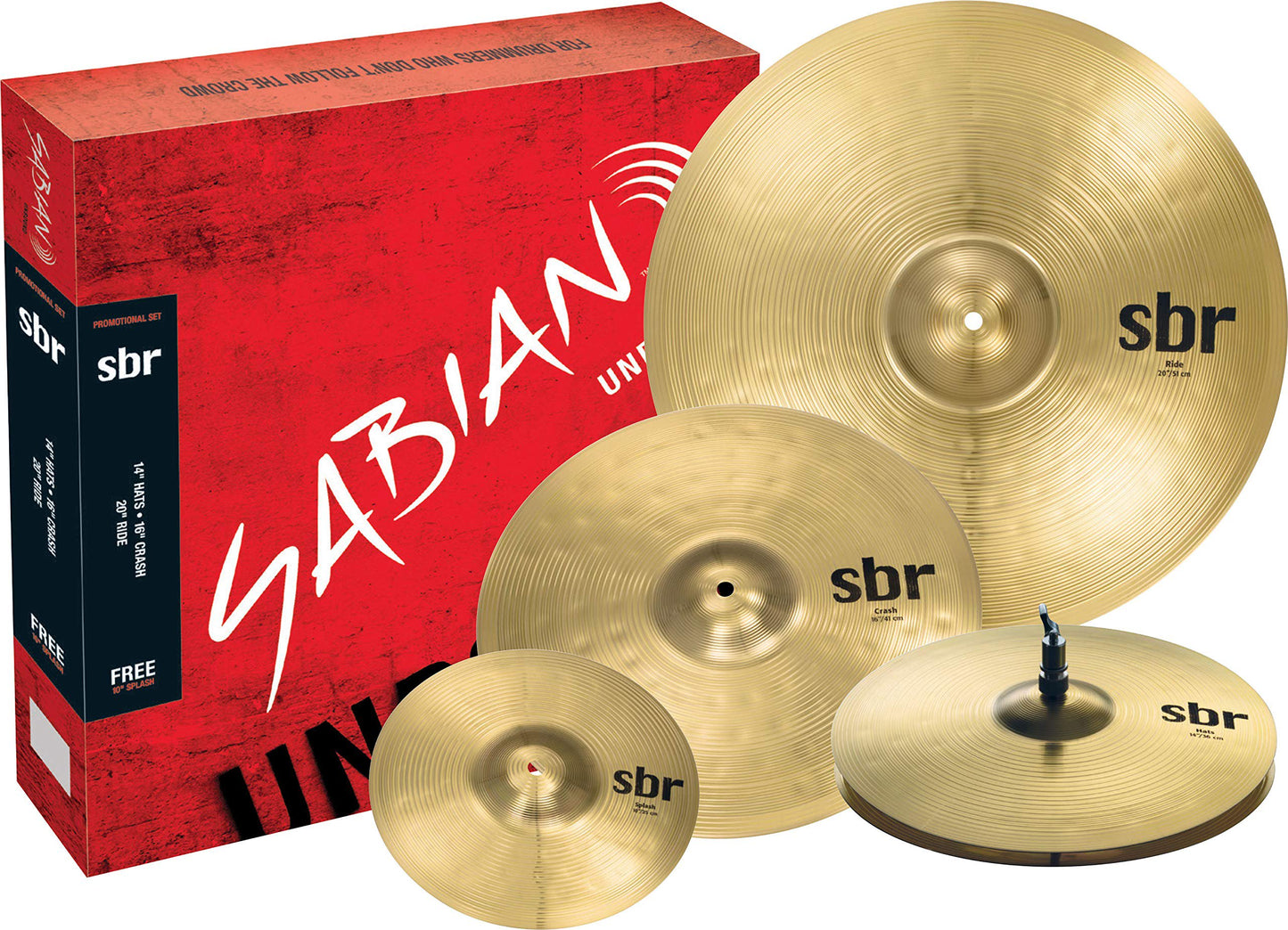 SABIAN SBR Promotional Cymbal Set