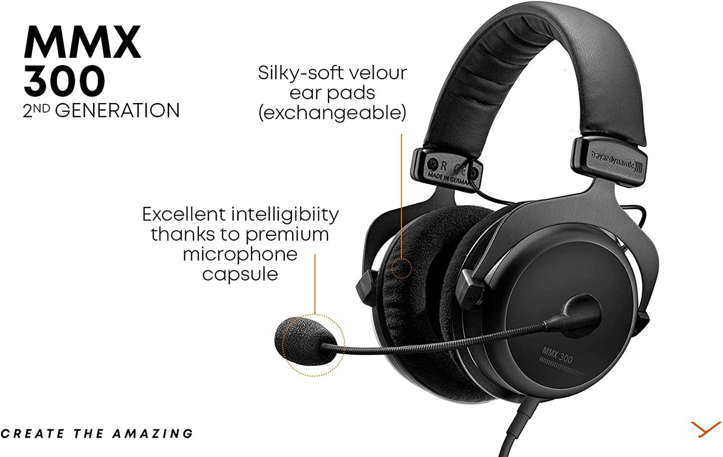 beyerdynamic MMX 300 (2nd Generation) Premium Gaming Headset