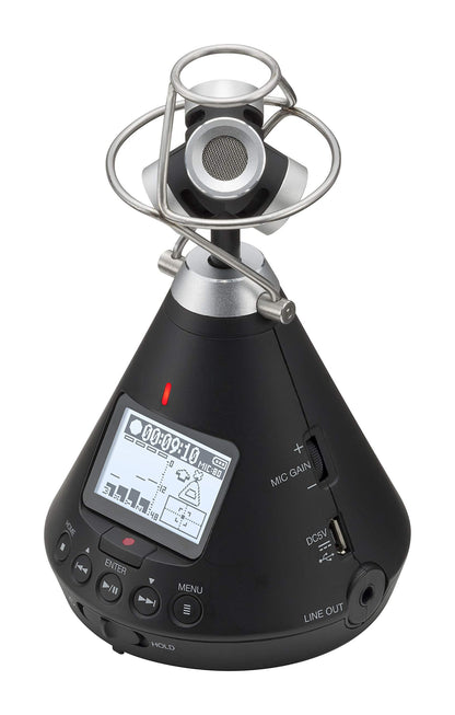 Zoom H3-VR 360 Degree Virtual Reality VR Ambisonic Array Audio Recorder