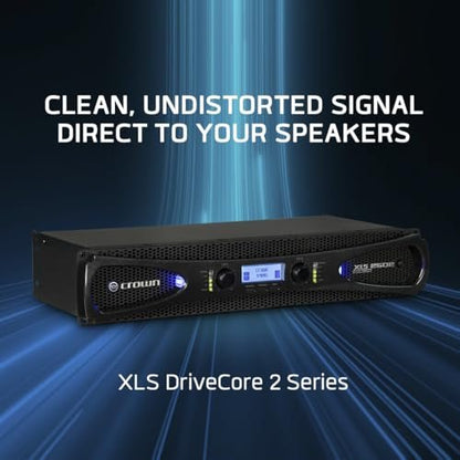 Crown XLS1502 Two-channel, 525-Watt at 4Ω Power Amplifier