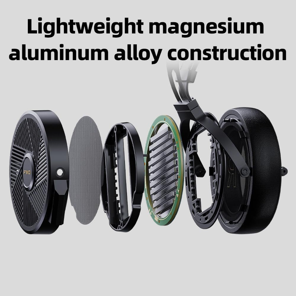 FiiO FT5 90mm Open Planar Magnetic Headphones