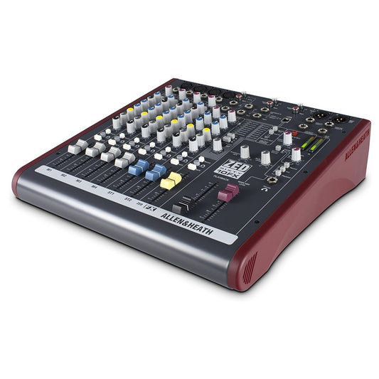 Allen & Heath ZED60-10FX - Touring Quality Audio Mixer with 2 Mic/Line, 2 Mic/Line/DI, 3 Stereo Line, Onboard FX and USB I/O (AH-ZED60-10FX)