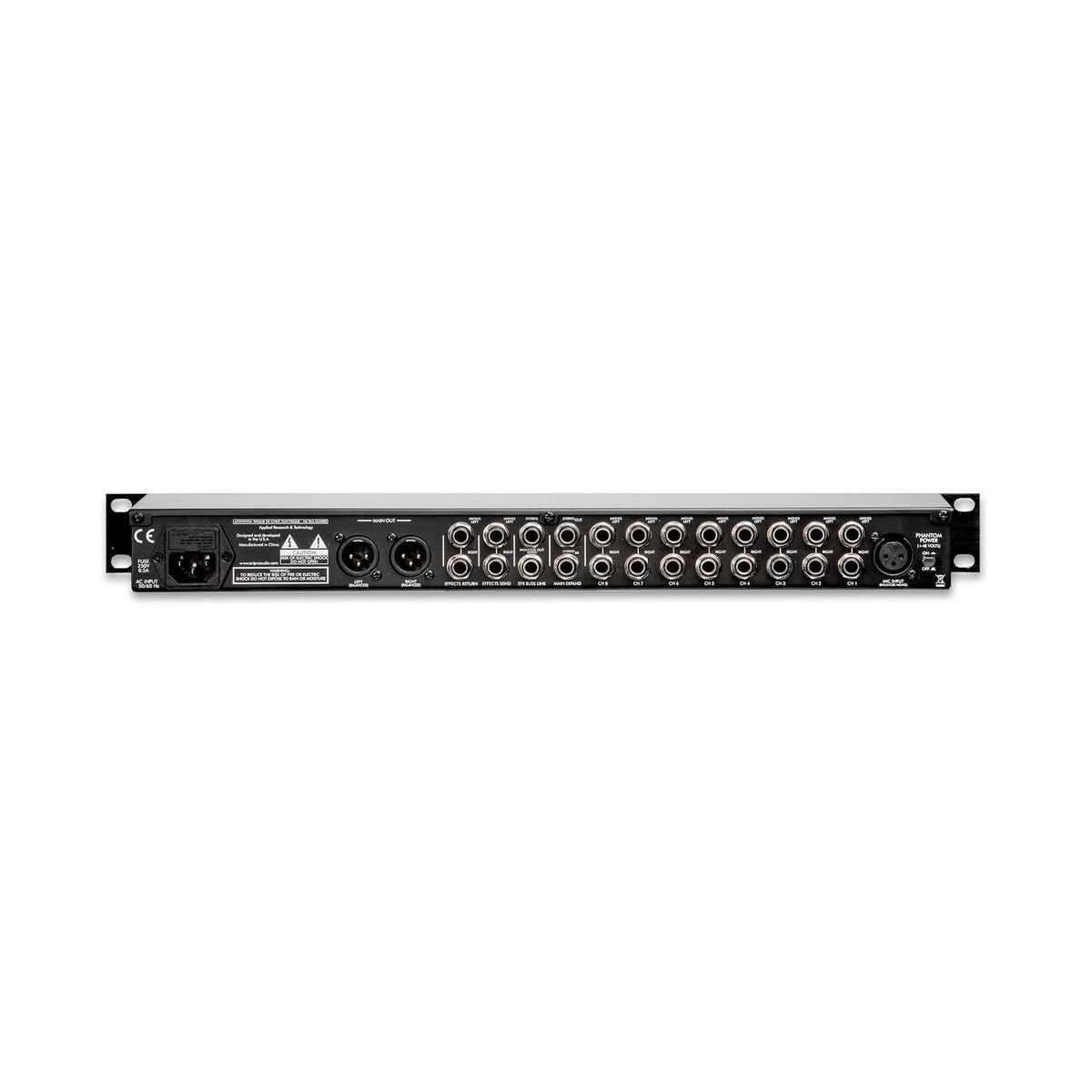 ART MX822 Eight-Channel Rack Mount Stereo Mixer