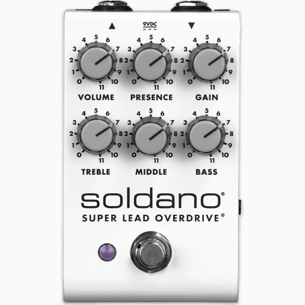 Soldano SLO Pedal Super Lead Overdrive Effects Pedal