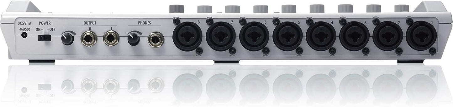 Zoom R16 Multi-Track Tabletop Recorder, Interface, Controller, 8 XLR Combo Inputs, 16 Tracks, USB Audio Interface, Built In Stereo Condenser Microphones, 135 Built-In Effects