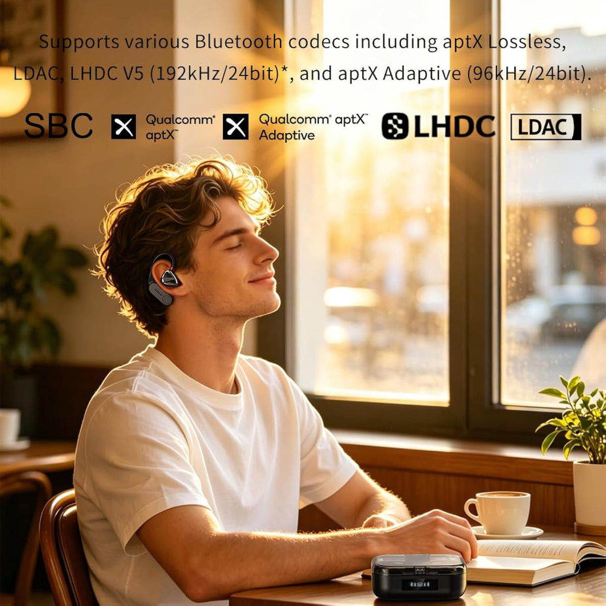 FiiO Link TWS(UTWS17) True Wireless Bluetooth Adapter for IEMs, Bluetooth 6.0, Snapdragon Sound, aptX Lossless, LDAC, Dual AK4333 DAC,MMCX & 0.78mm 2-Pin Compatible