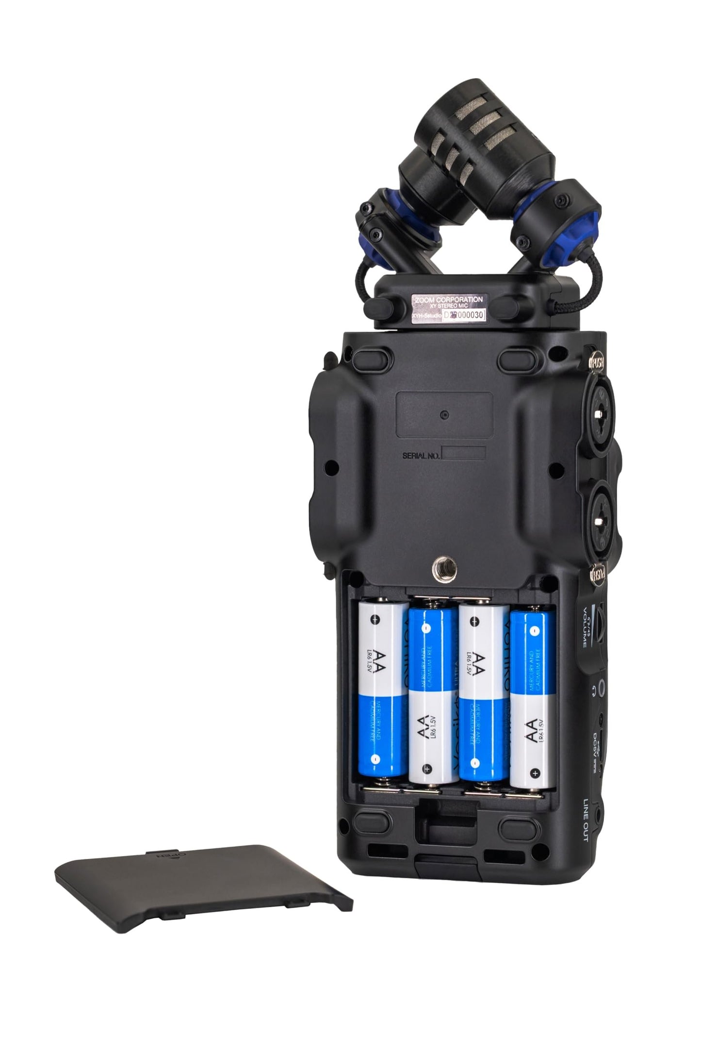 Zoom H6 studio, 8-Track 32-Bit Float with Gain Knobs, Interchangeable Microphone Capsules, Professional Preamps, USB Audio Interface for Voice, Filmmakers, & Musicians