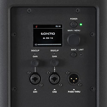 JBL Professional EON710 Powered PA Speaker with Bluetooth, 10 inch, 1300 Watt, Wired Electric, Black