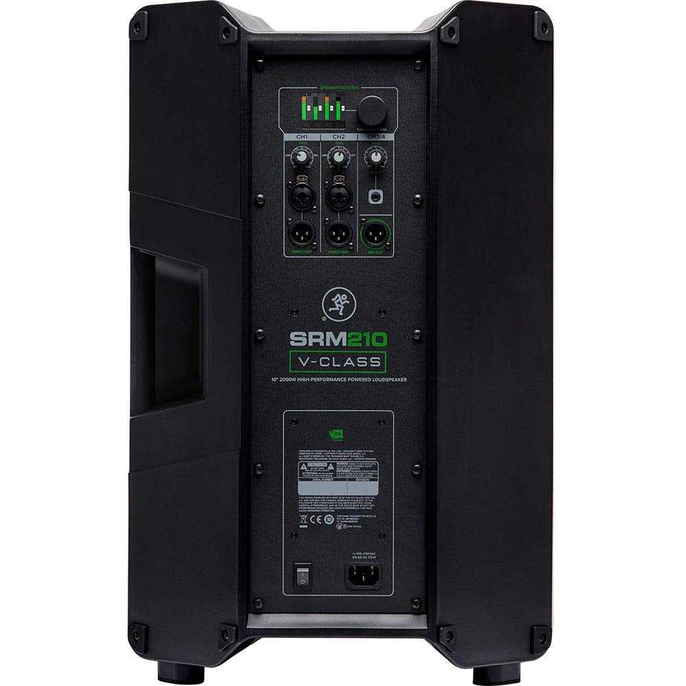 Mackie SRM210 V-Class 2000W 10 inch Powered Speaker