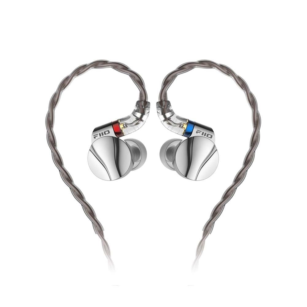 FiiO FD15 13.8mm Magnalium DLC HiFi Dynamic Driver in-Ear Earphone with Stainless Steel Shell, Detachable MMCX Cable