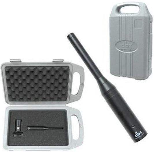 DBX PA RTA Flat Frequency Response Omni-Directional Clip Case Microphone