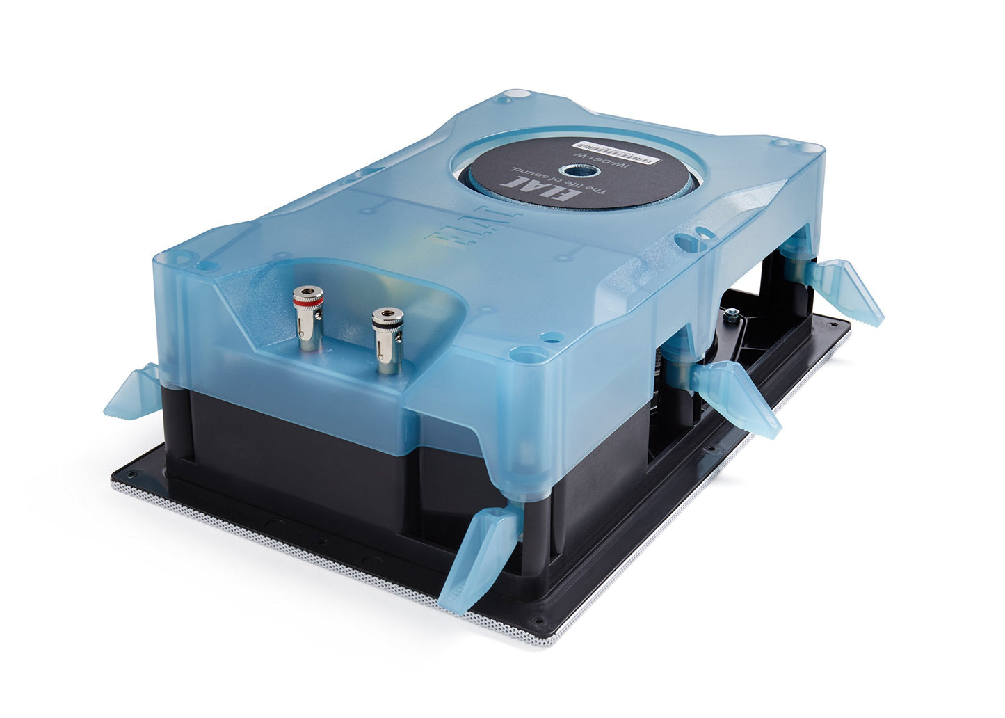 Elac - Debut IW-D61-W Custom in-Wall Speaker (Ea), Black