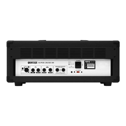 Orange Super Crush 100 Watt Amplifier Head, Black