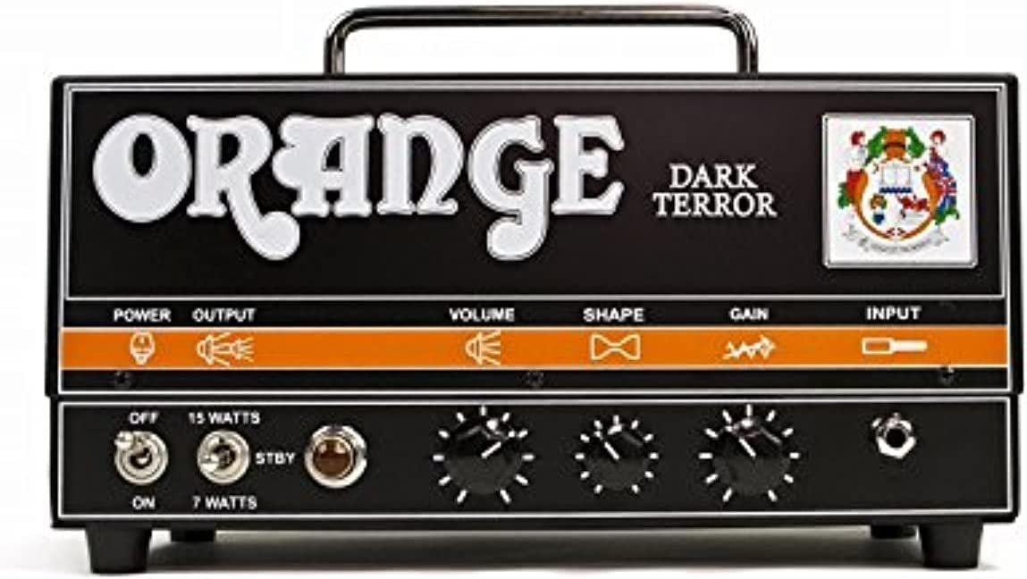 Orange Amplifiers DA15H Dark Terror 15 15W Tube Guitar Amp Head