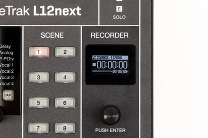 Zoom LiveTrak L12next Digital Mixer & Multitrack Recorder for Musicians, 12-Channels, 32-Bit Float Master, 14-Track Recording at 96 kHz, Effects, Audio Interface, Scenes, and Personal Monitoring