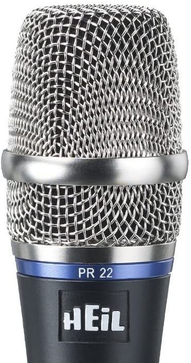 Heil PR22-SUT SUT XLR Connector Dynamic Vocal Microphone w/Switch - Black