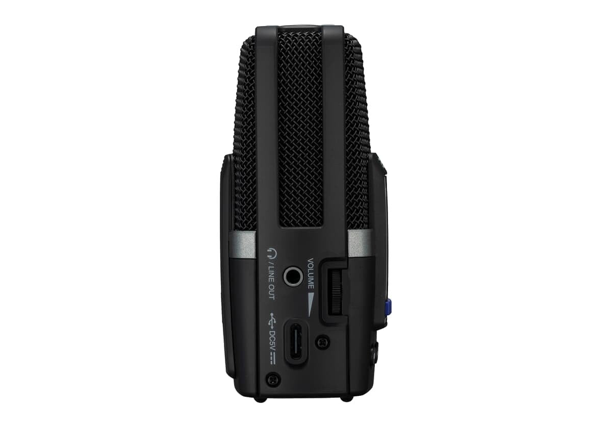 Zoom H2essential Multi-Mic Handy Recorder, 32-Bit Float, Portable Recorder, 3 Built-in Microphones, Mono, Stereo, and Surround Sound, Records to SD Card, USB Mic, for Music, Podcast, & More