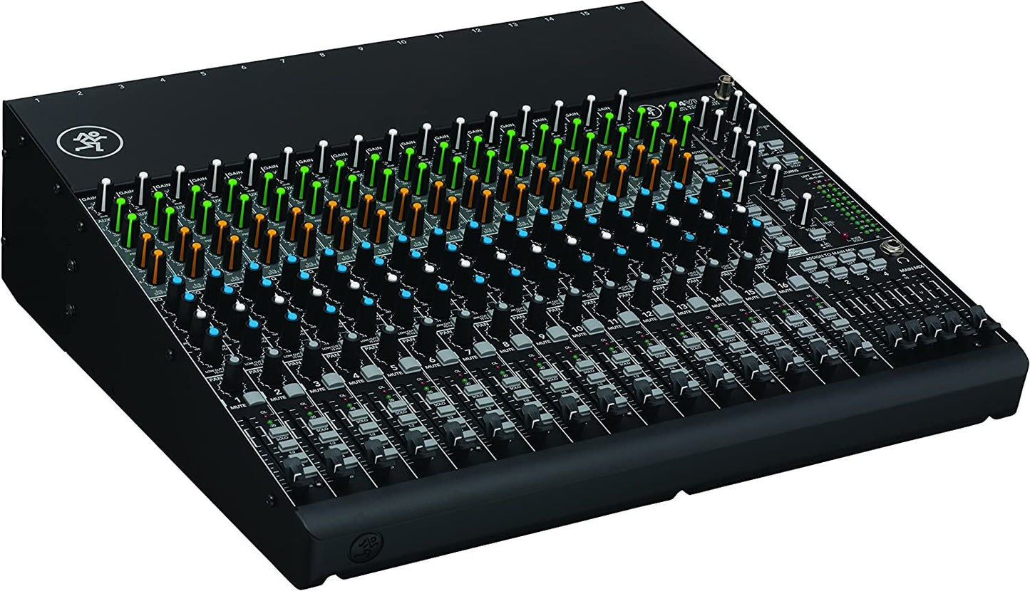 Mackie 1402VLZ4, 14-channel Compact Mixer with High Quality Onyx Preamps