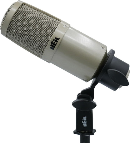 Heil PR 30 Dynamic XLR-Microphone for Video Podcast, Live Sound, Instrumentals, Recording, and Broadcast, Wide Frequency Response, Smooth Sound, Superior Rear Noise Rejection - Champagne