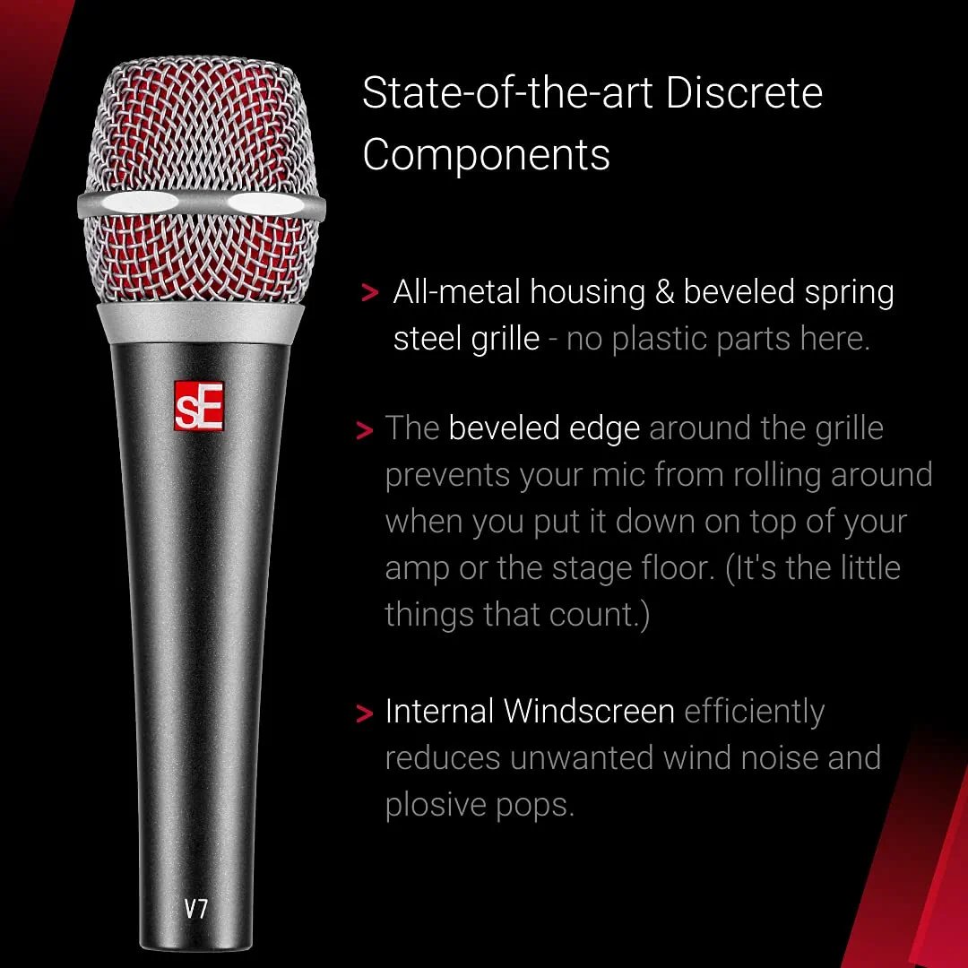 sE Electronics - V7 Studio Grade Handheld Microphone Supercardioid