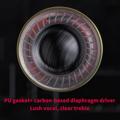 FiiO FF5 Carbon-Based Dynamic Driver in-Ear Earphone Clear Sound & Wide Soundstage with 3.5mm/4.4mm MMCX Cable, Alumium Shell