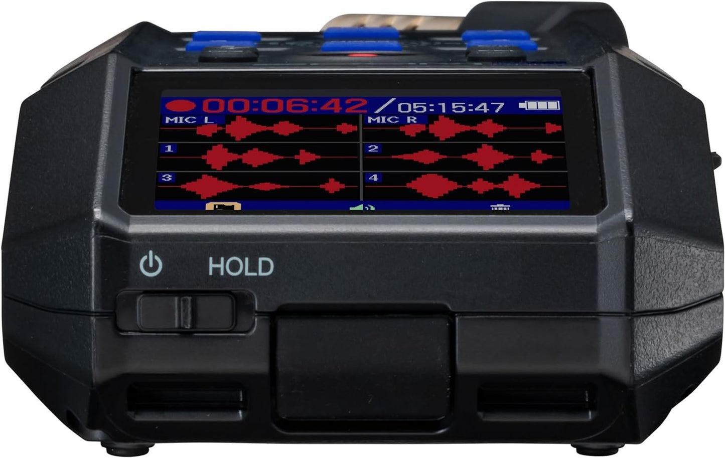 Zoom H6essential (2024 Model, Essential Series) with 32-Bit Float, Accessibility, 6-Track Recorder, Stereo Microphones, 4 XLR/TRS Inputs, USB Audio Interface, for Musicians, Podcasters, & Filmmakers