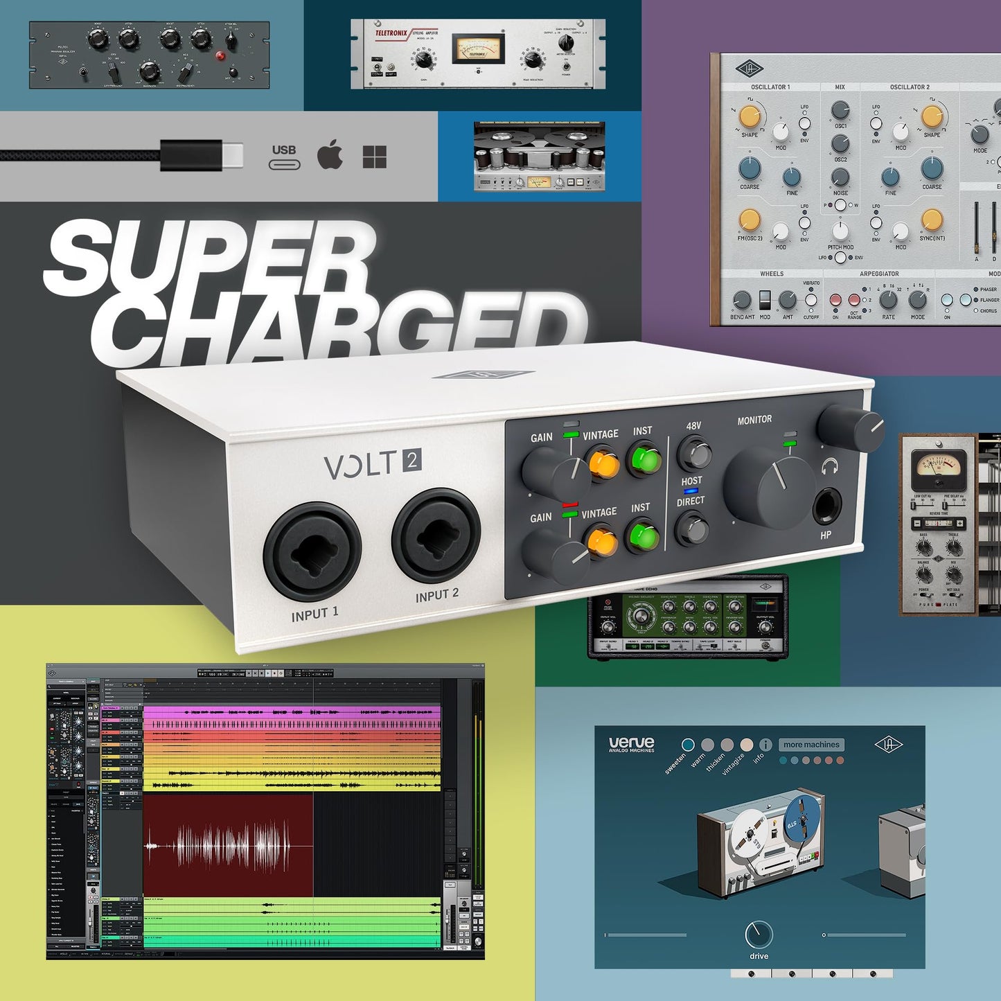 Universal Audio Volt 2 USB Audio Interface