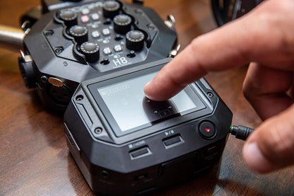Zoom H8 12-Track Portable Recorder, Stereo Microphones, 6 Inputs, Touchscreen Interface, USB Audio Interface, Battery Powered, for Stereo/Multitrack Audio for Video, Podcasting, and Music