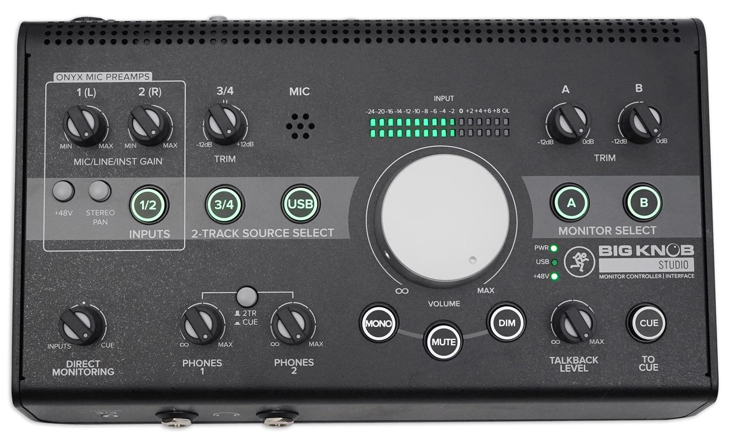 Mackie Big Knob Studio 3x2 Studio Monitor Controller