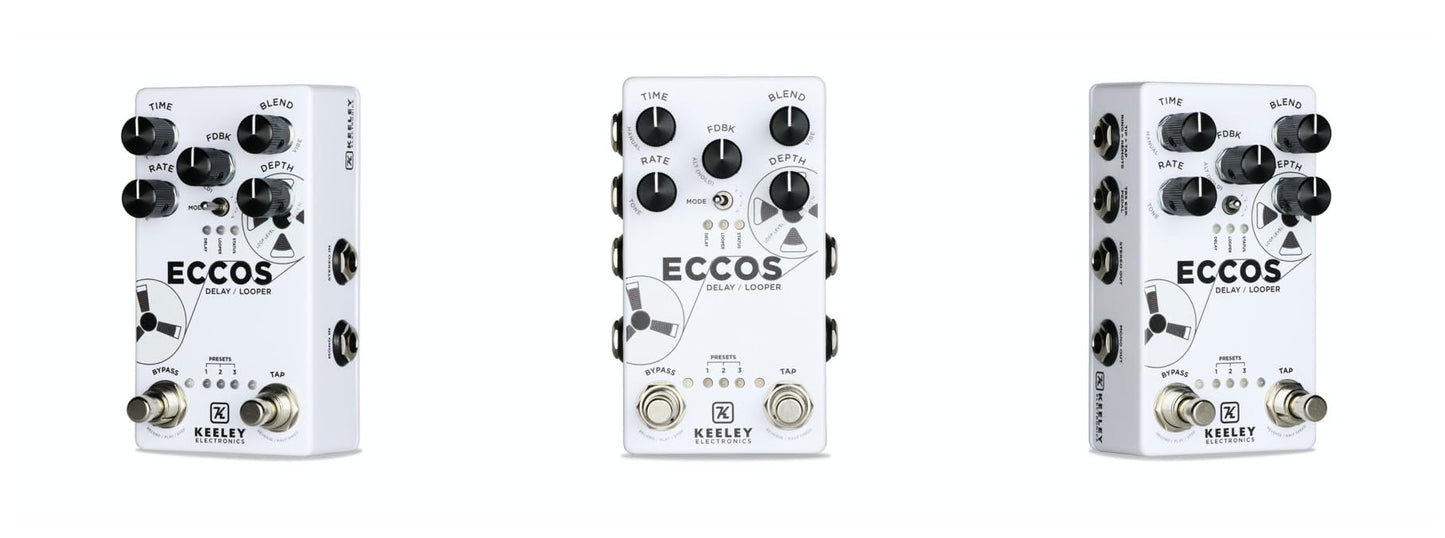 Keeley ECCOS Delay and Looper Pedal