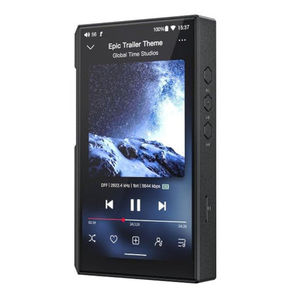 FiiO M11S Hi-Res MP3 Music Player with Dual ES9038Q2M, Android 10 Snapdragon 660, 5.0inch, Lossless DSD/MQA, Apple Music/Tidal/Amazon Music 2.5mm/3.5mm/4.4mm (Black)