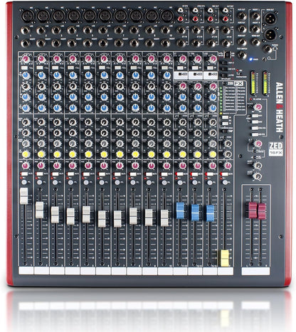 Allen & Heath ZED-22FX - 22-Channel Touring Quality Mixer with Onboard FX and USB I/O (AH-ZED-22FX)