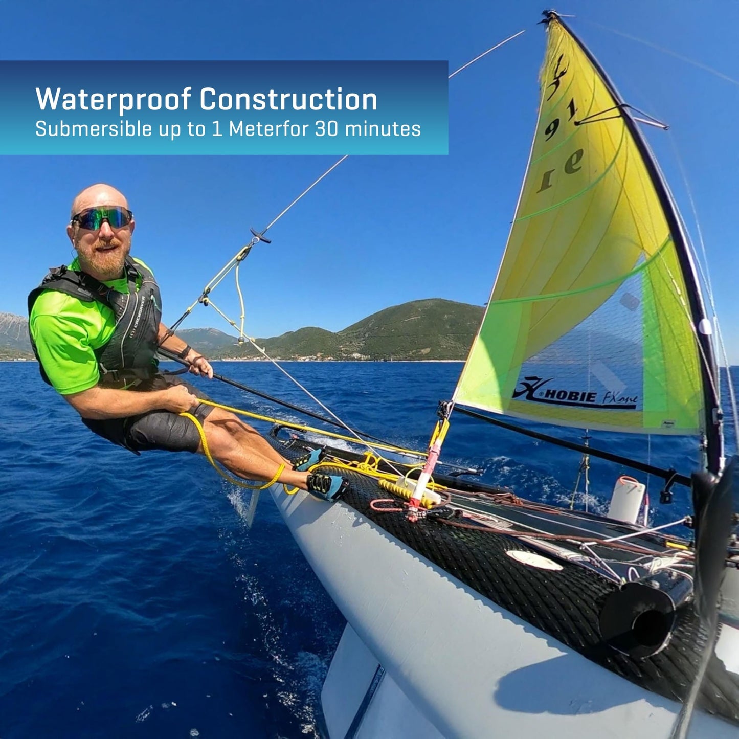 Zoom Instamic Pro Plus C (Mono/Stereo Model) Ultra-Compact Wearable 32-Bit Float Recorder, & Wireless Microphone, IP67 Waterproof, 16 GB Internal Memory, USB-C + Bluetooth Streaming, Timecode-Ready