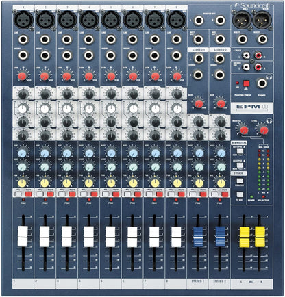 Soundcraft EPM8 High-Performance 8-channel Audio Mixer