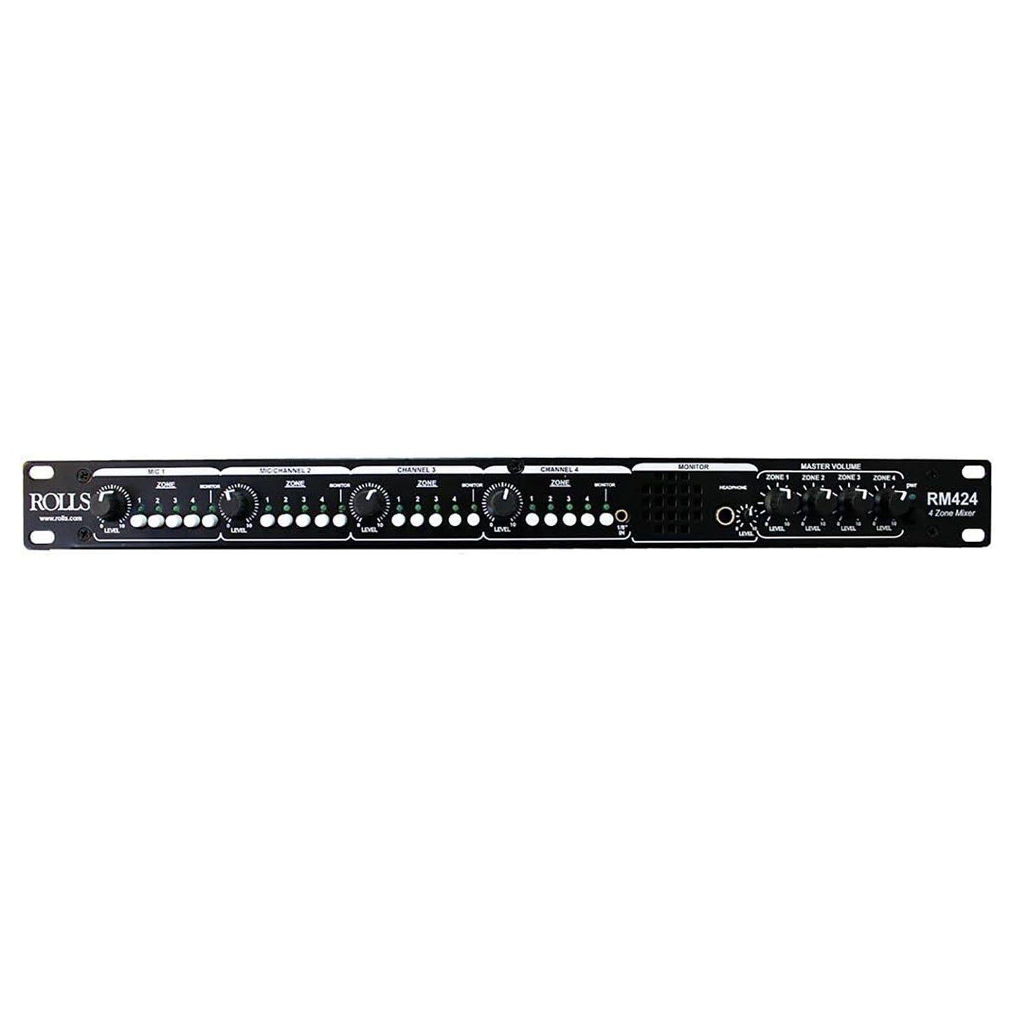 Rolls RM424 Switchable Four Zone Mixer