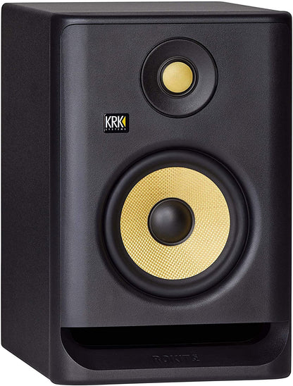 KRK RP8 Rokit 8 G4 Professional Bi-Amp 8" Powered Studio Monitor, Black (RP8G4)