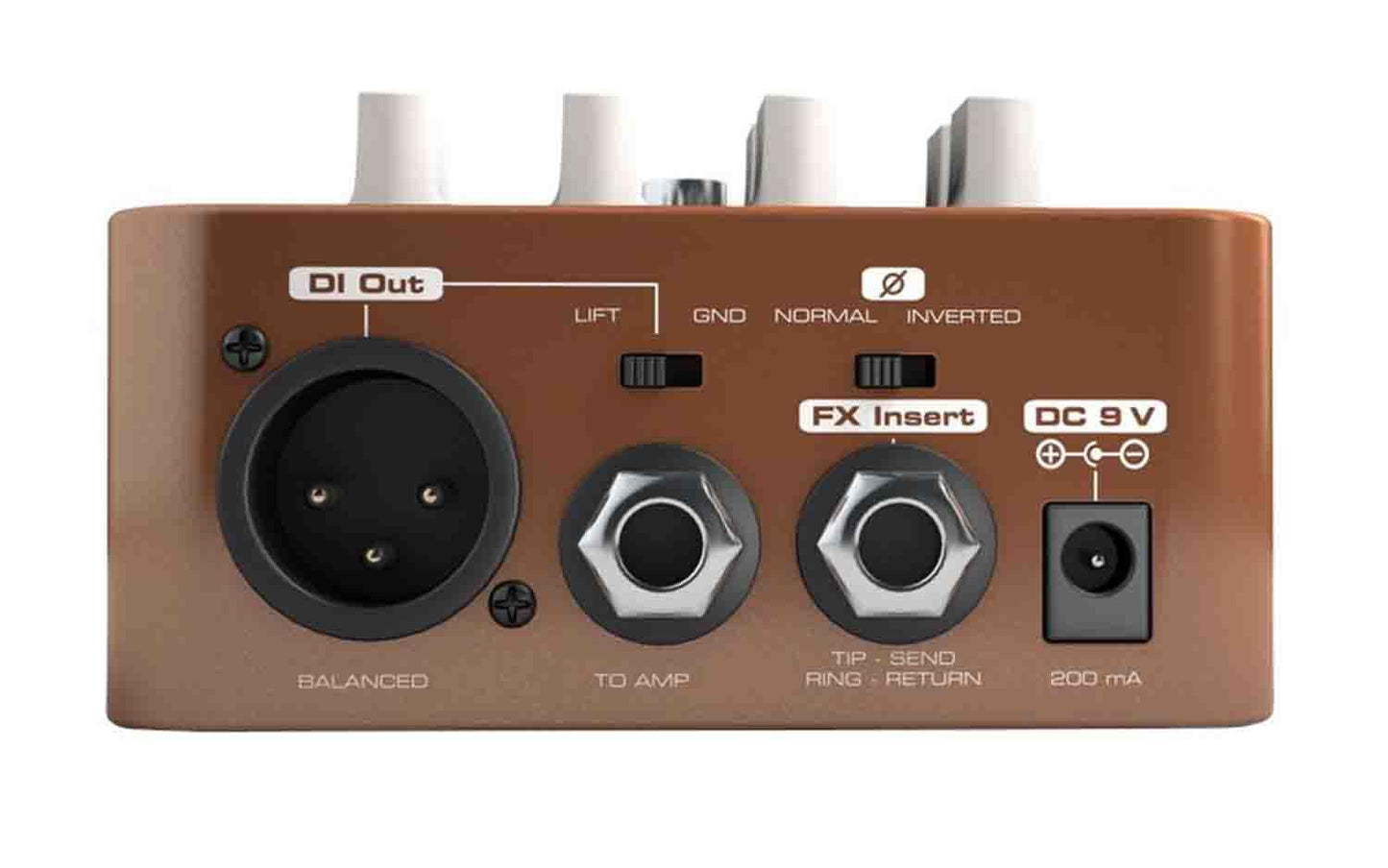 Palmer POCKET AMP BASS Portable Bass Preamp (PEPAMPBASS)