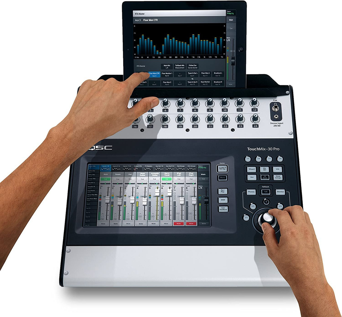 QSC TouchMix Compact Digital Mixer with Bag