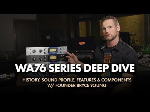 Warm Audio WA76-A Vintage-voiced Discrete FET Compressor