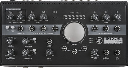 Mackie Big Knob Series, Passive 2x2 Studio Monitor Controller (BIG KNOB PASSIVE)