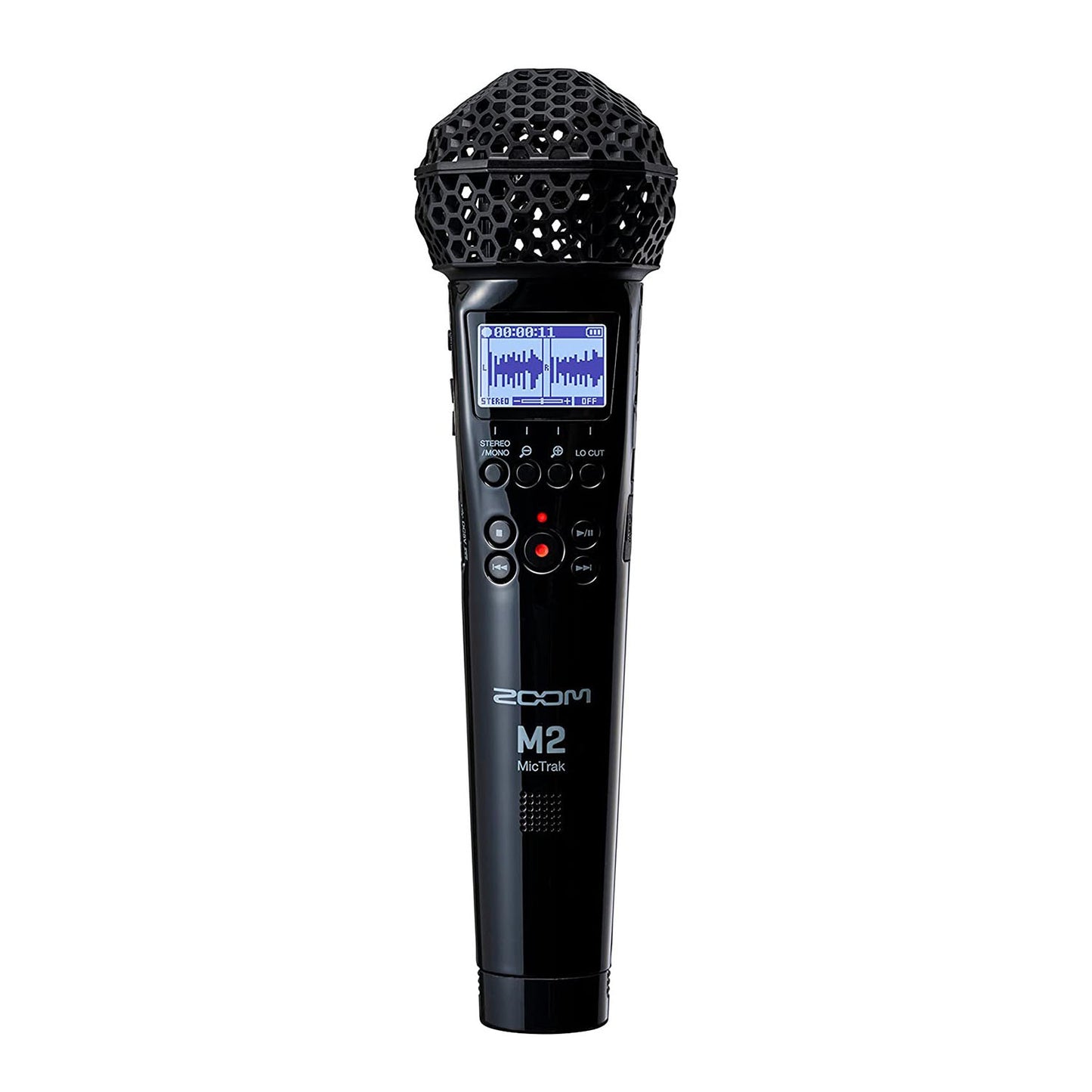 Zoom M2 MicTrak with 32-Bit Float, X/Y Mic Capsule, Stereo Mode, Mono Mode, Normalization, On-Board Monitoring, Battery Powered, For Musicians, Podcasters, and ENG