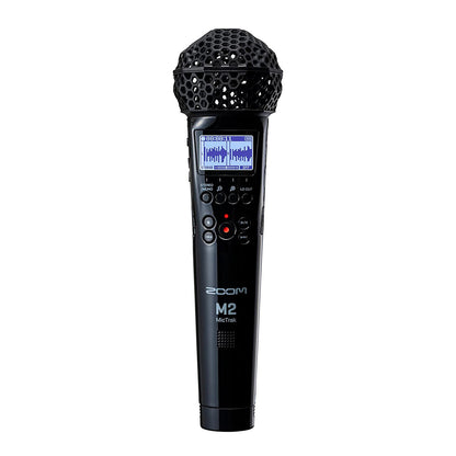 Zoom M2 MicTrak with 32-Bit Float, X/Y Mic Capsule, Stereo Mode, Mono Mode, Normalization, On-Board Monitoring, Battery Powered, For Musicians, Podcasters, and ENG